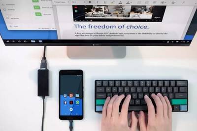 技德科技新產品 Remix Singularity,讓安卓手機完美變電腦